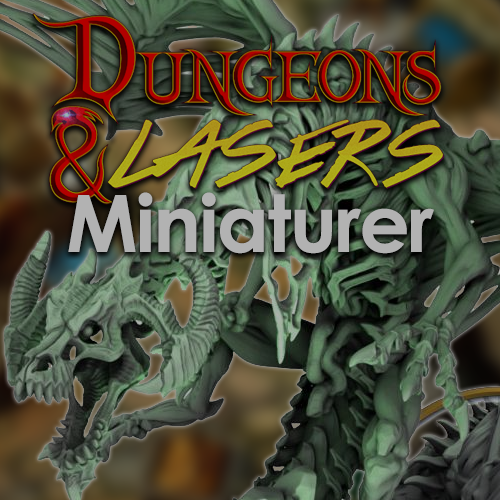 Dungeons & Lasers: Miniaturer