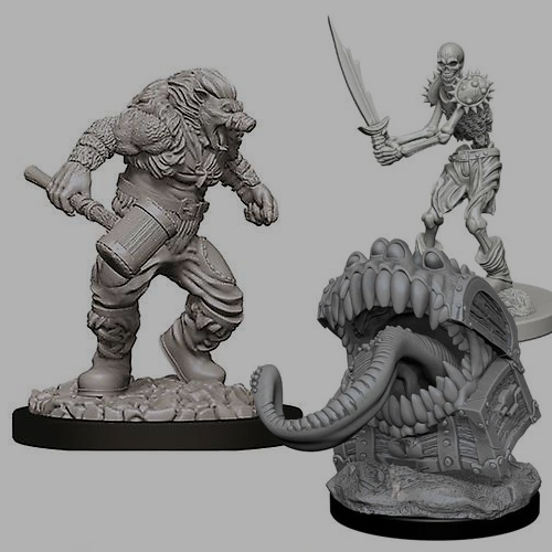 Dungeons & Dragons figurer