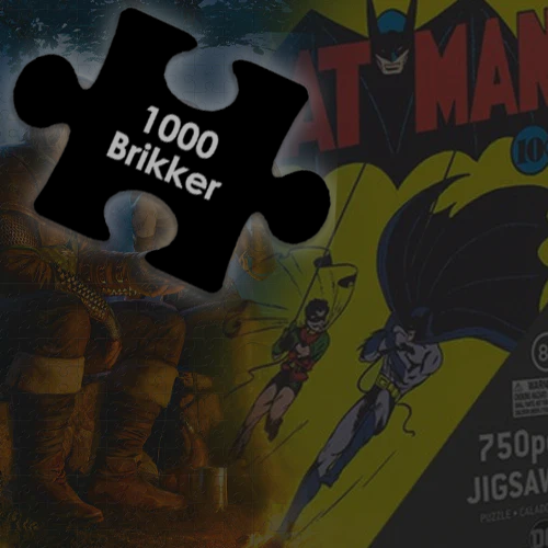 Andre film og spil puslespil (1000 brikker)