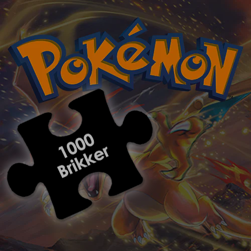 Pokemon puslespil (1000 brikker)
