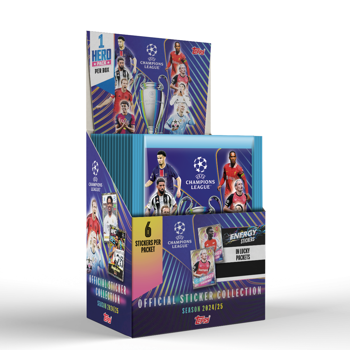 Topps Champions League Stickers 2024/25 - Display Box