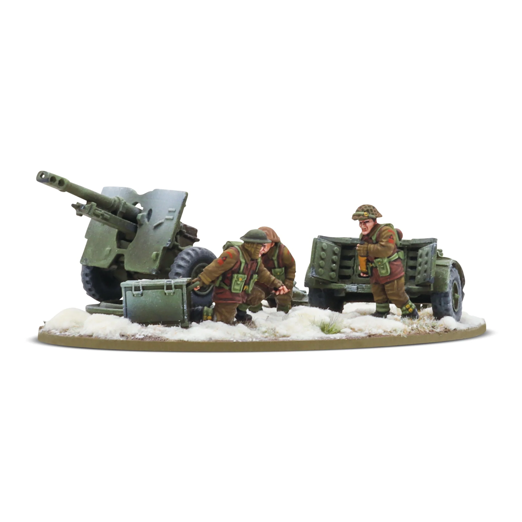 Bolt Action: British & Canadian 25 Pdr. Anti-Tank Gun (Winter)