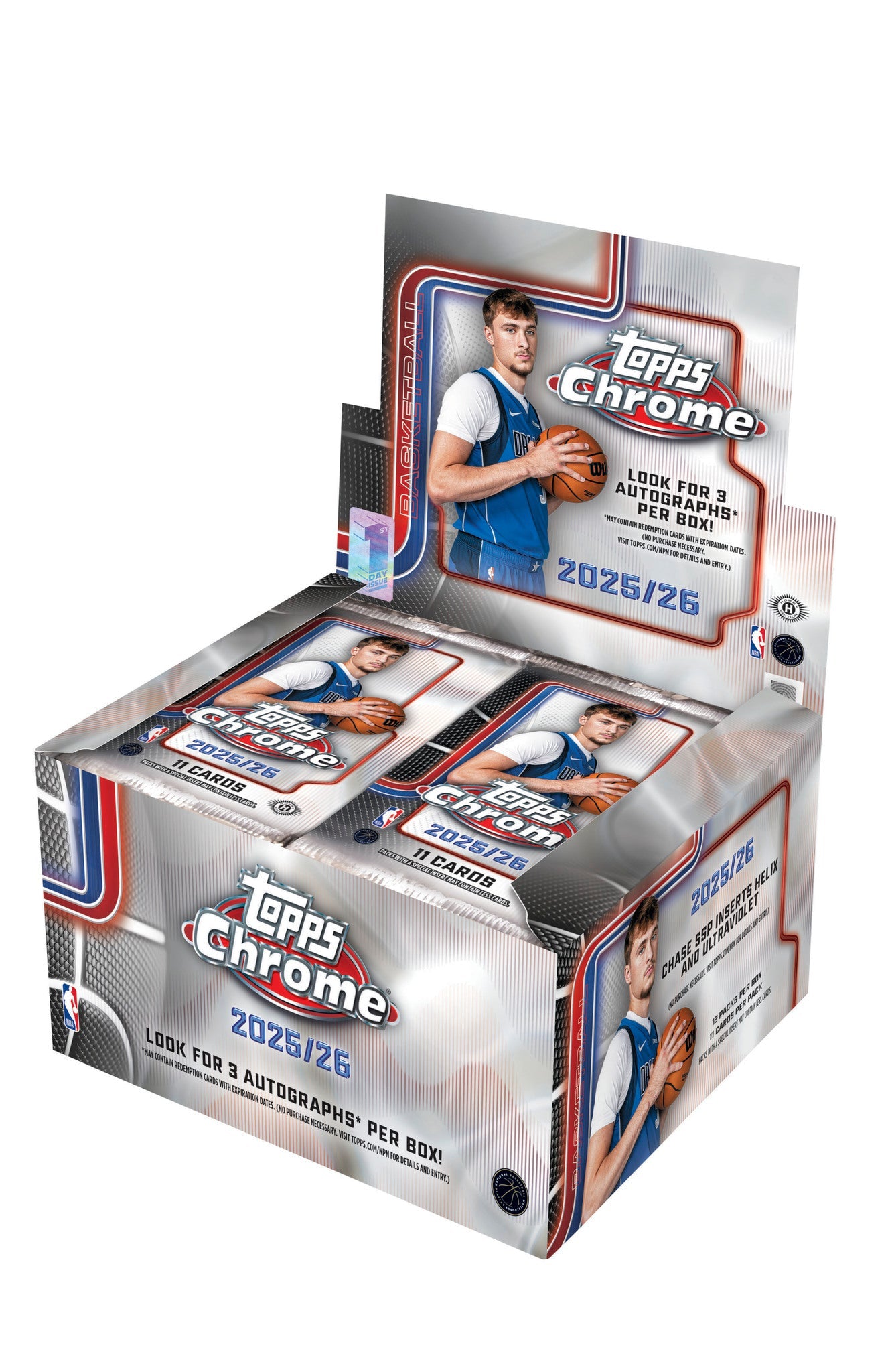 Topps Chrome Basketball 2025/26 - Jumbo Box