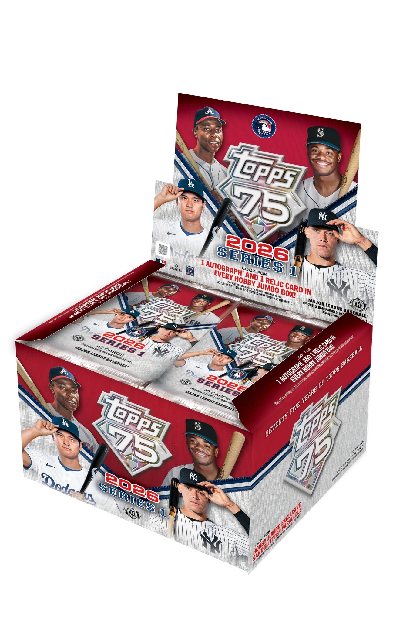Topps MLB Baseball Series 1 2026 - Jumbo Box