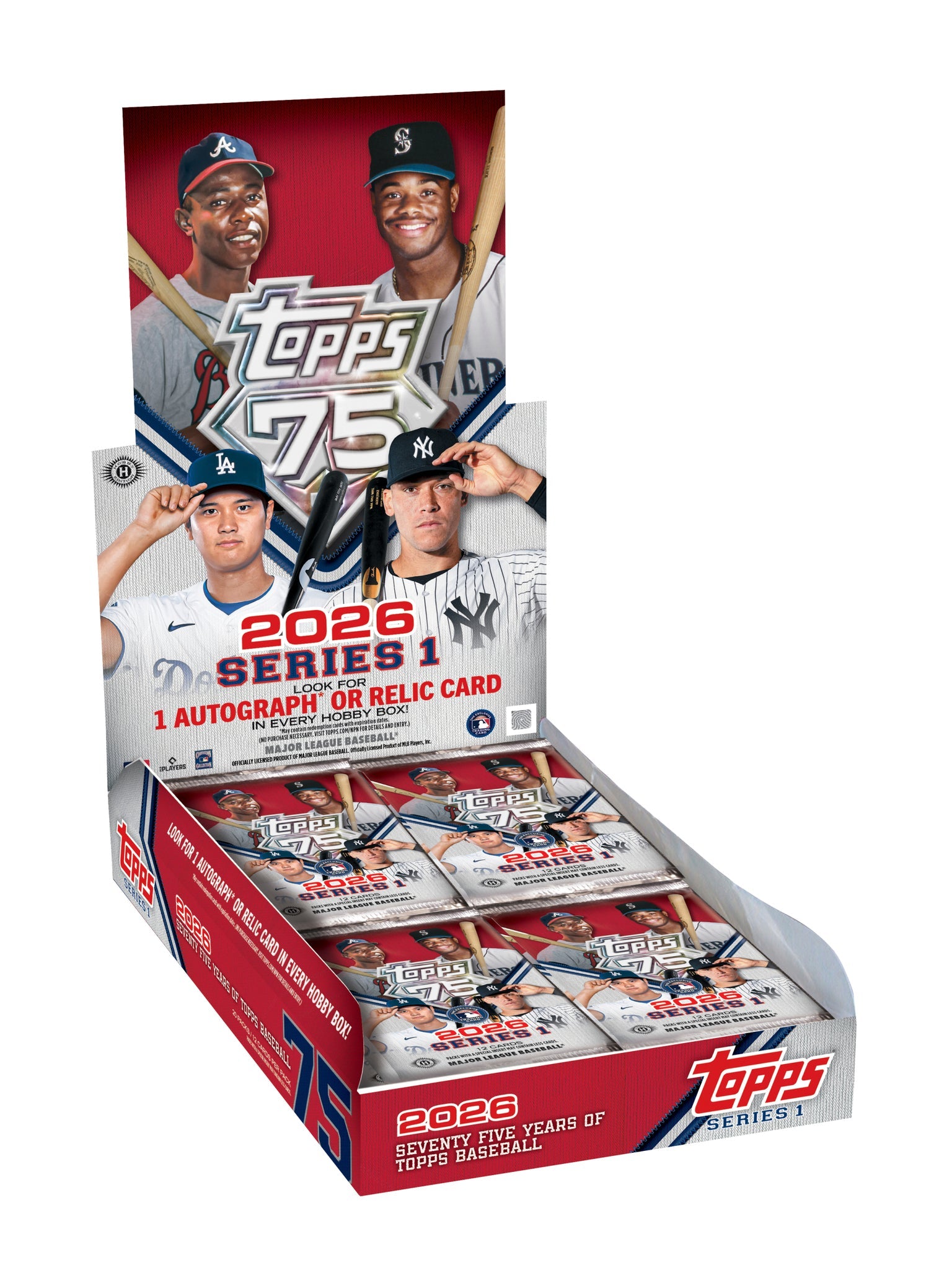 Topps MLB Baseball Series 1 2026 - Hobby Box