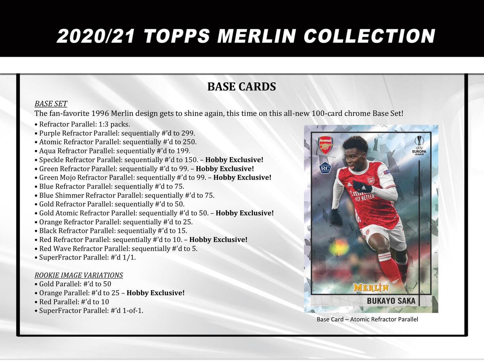 Topps Merlin UEFA Chrome 2020/21 - Value Box