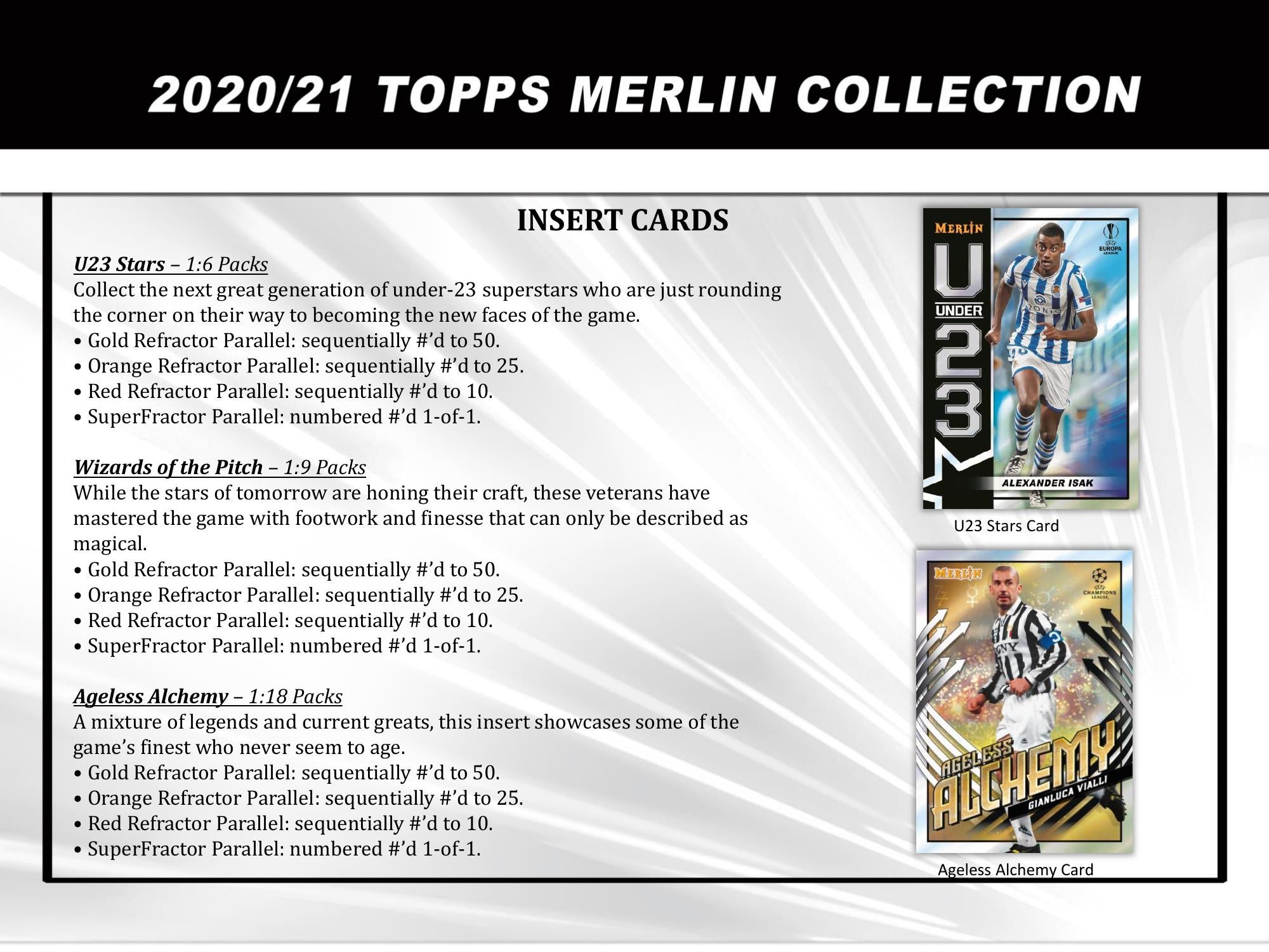 Topps Merlin UEFA Chrome 2020/21 - Value Box