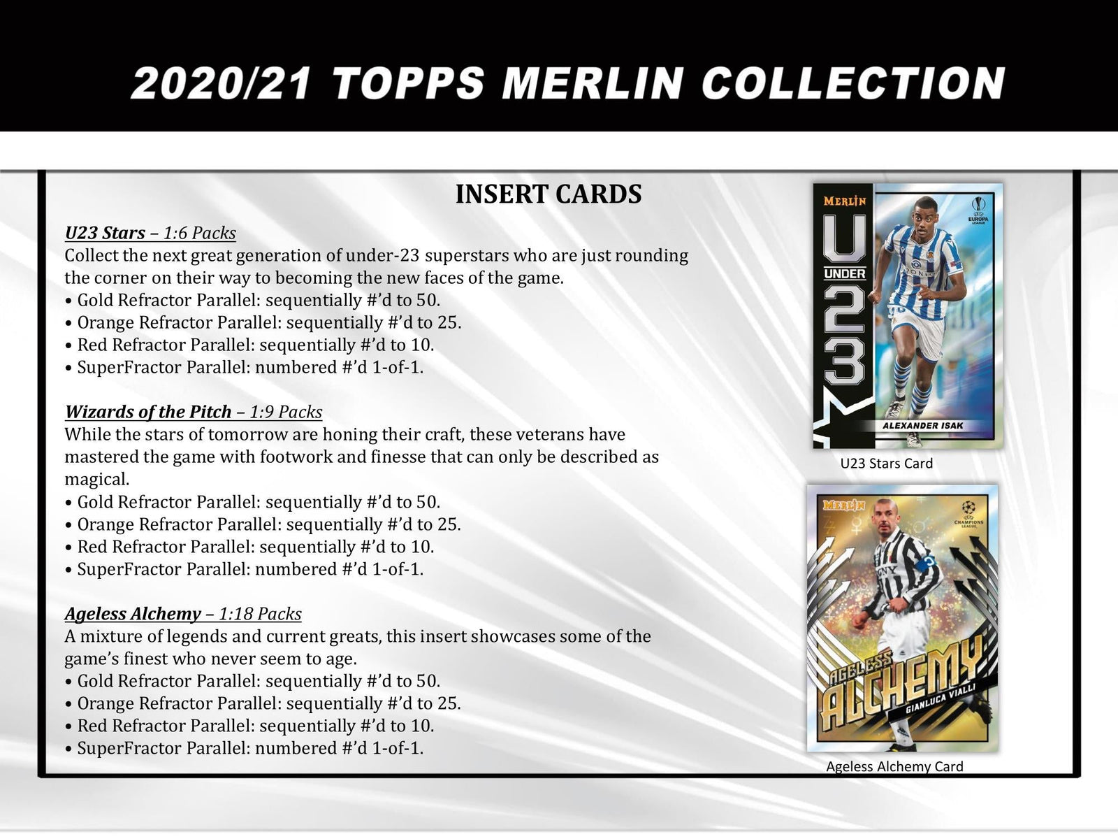 Topps Merlin UEFA Chrome 2020/21 - Value Box