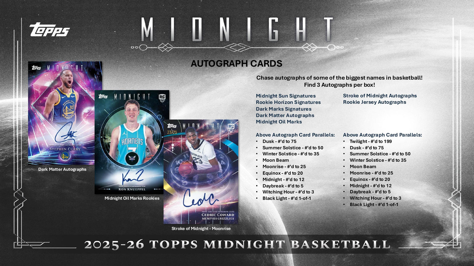 Topps Midnight Basketball 2025/26 - Hobby Box