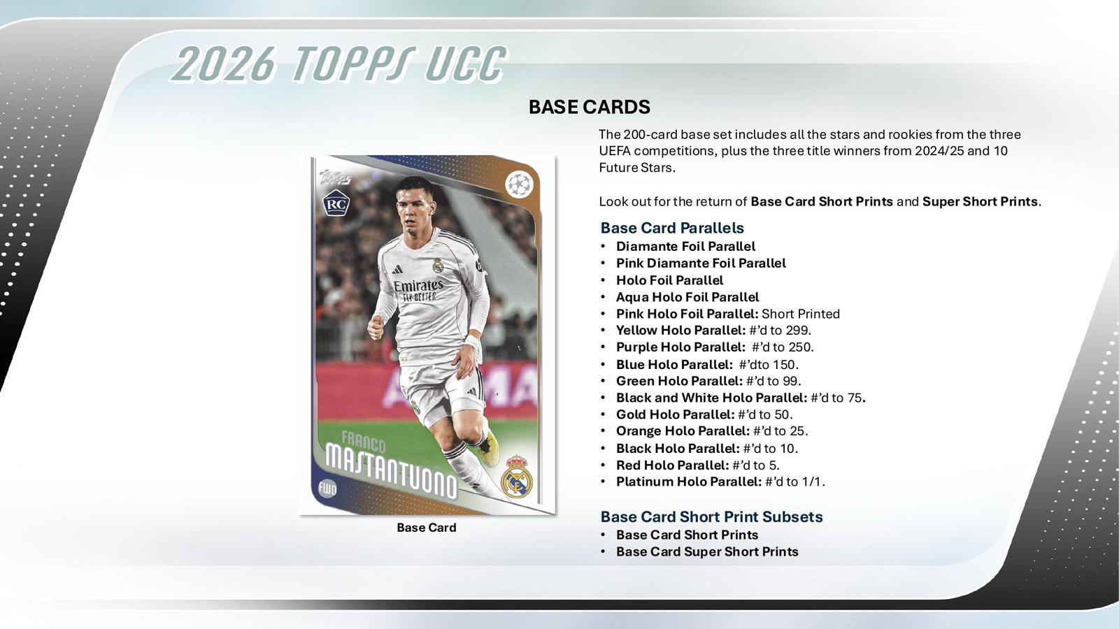 Topps UEFA Club Competitions Flagship 2025/26 - Hanger Pack