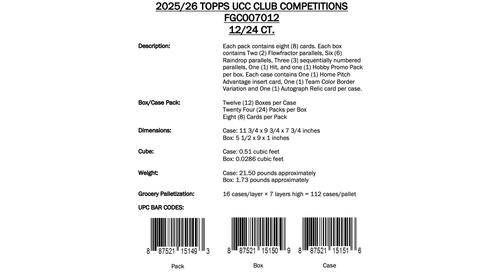 Topps UEFA Club Competitions Flagship 2025/26 - Hobby Box