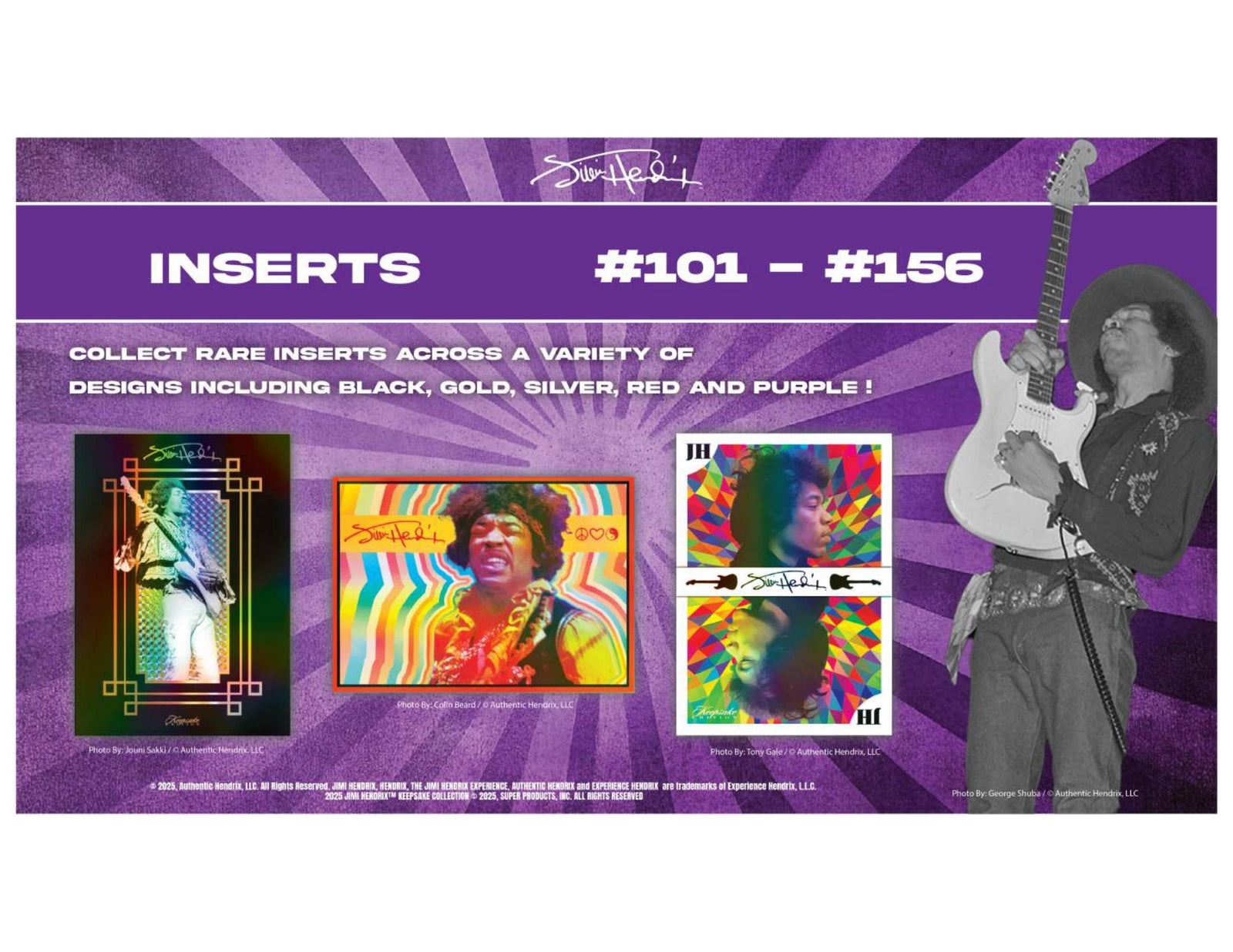 Keepsake Jimi Hendrix Collection 2025 - Hobby Box
