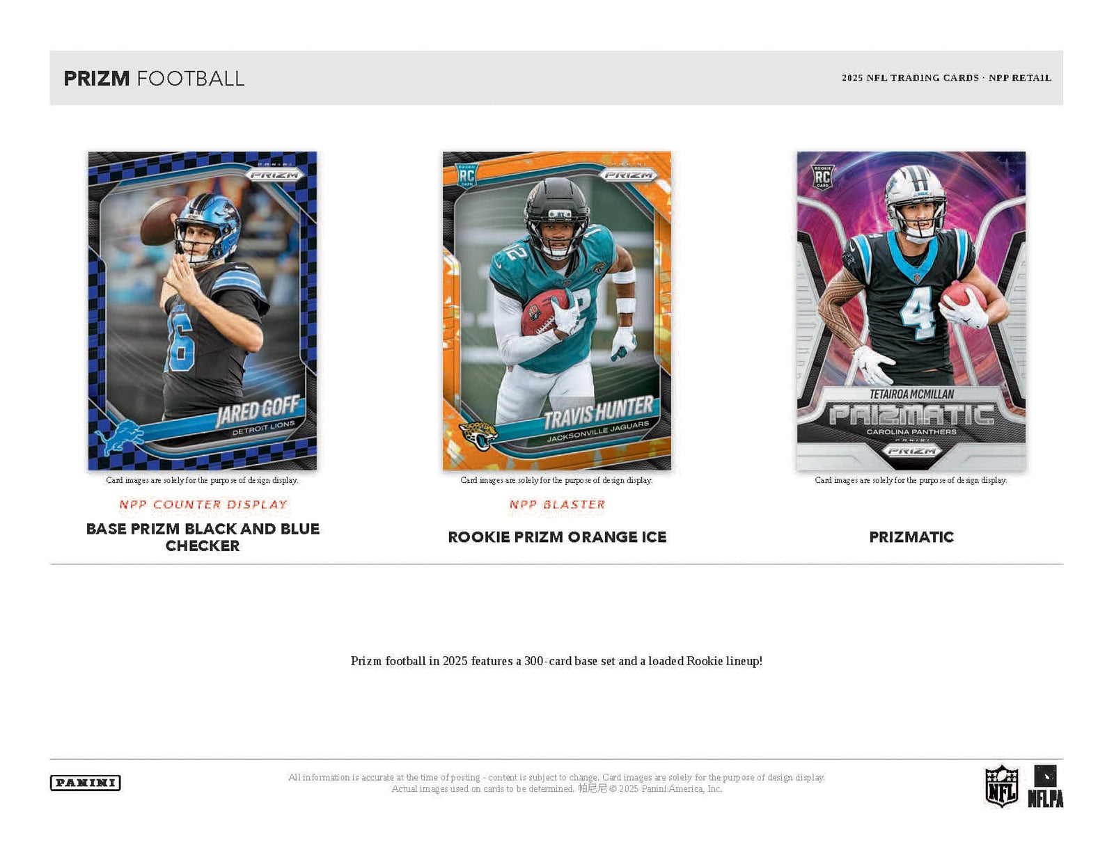 Panini Prizm Football 2025 - Blaster Box