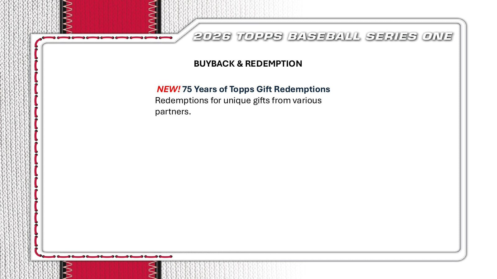 Topps MLB Baseball Series 1 2026 - Value Box