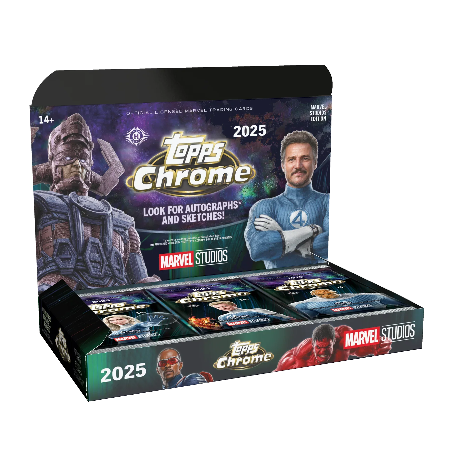 Topps Chrome Marvel Studios 2025 - Hobby Box