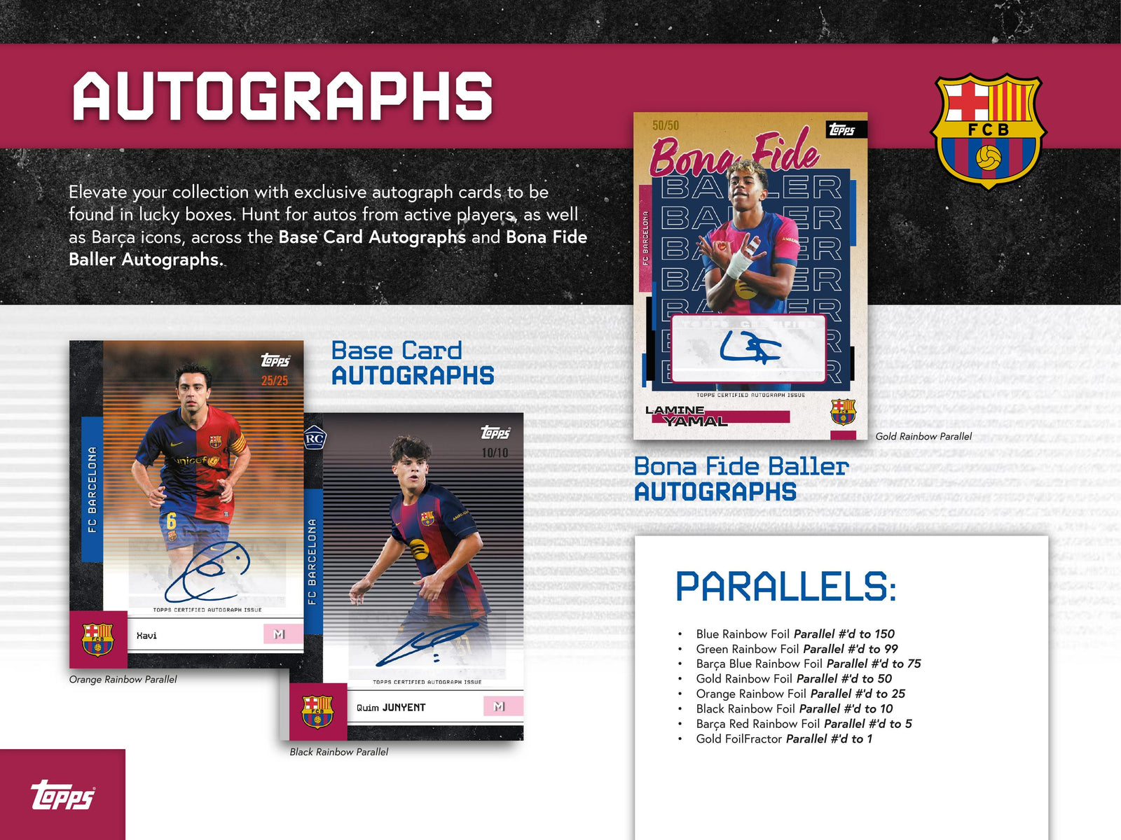 Topps Barcelona Team Set 2025/26