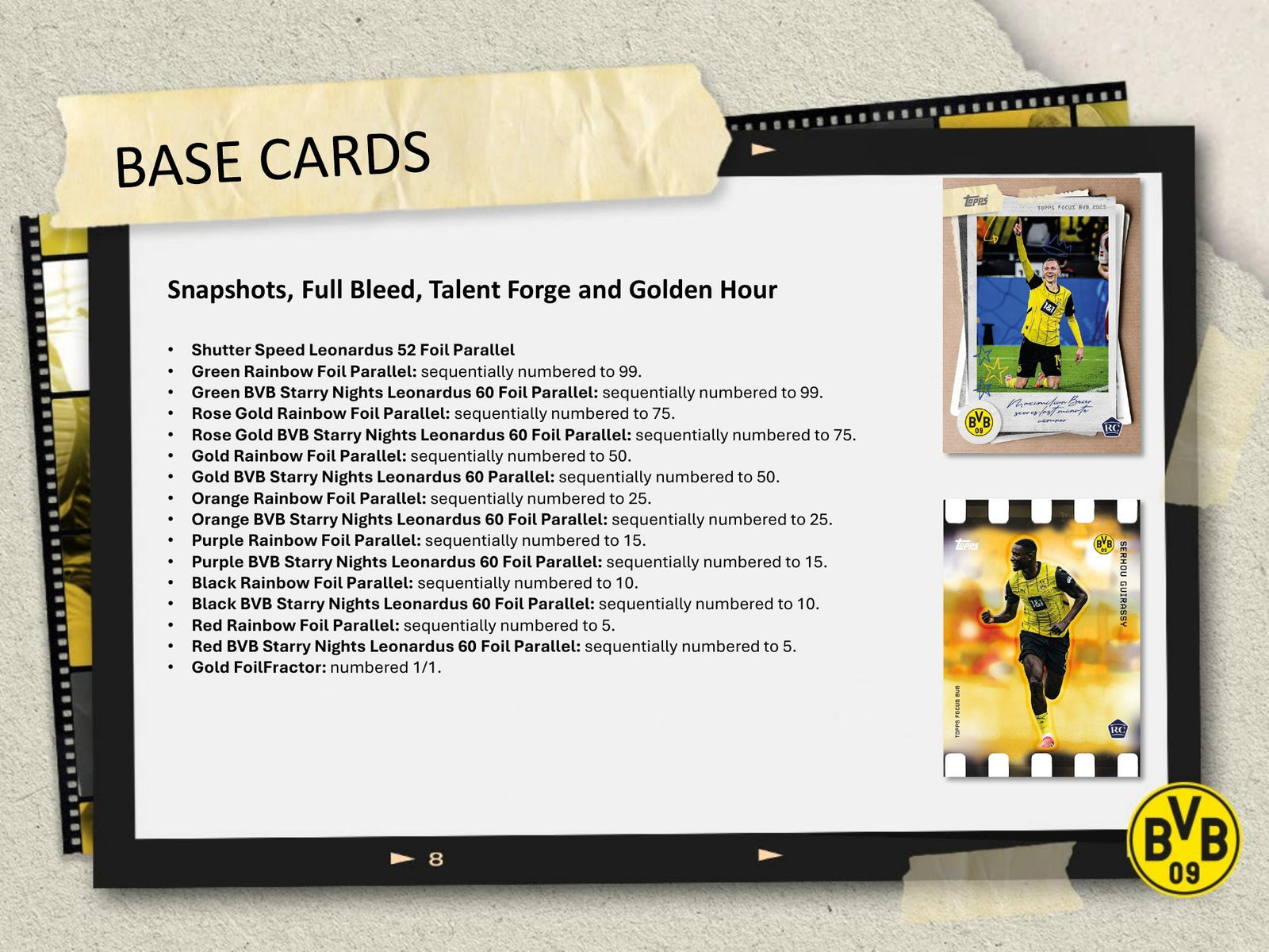 Topps Dortmund Focus 2025/26
