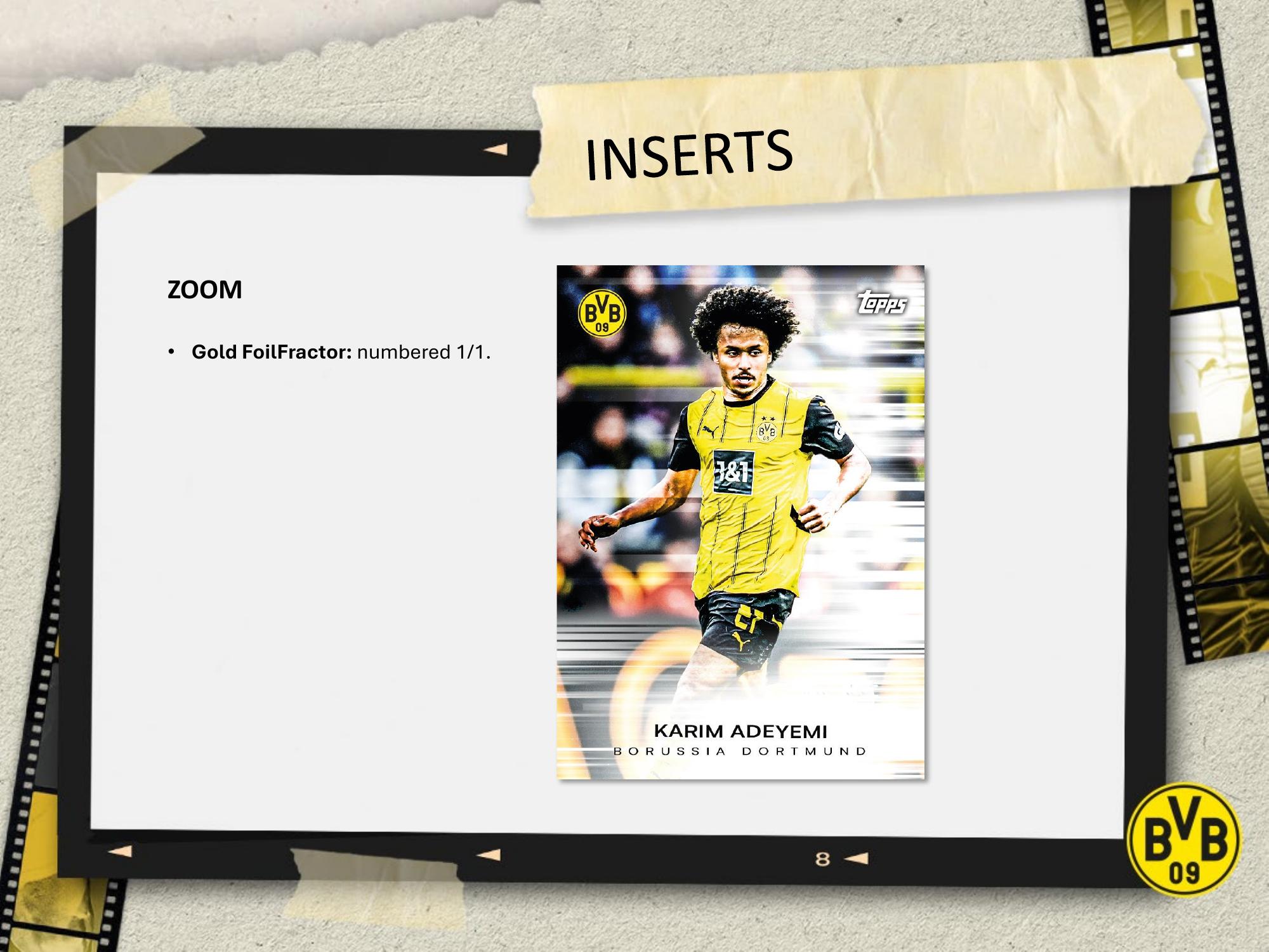 Topps Dortmund Focus 2025/26