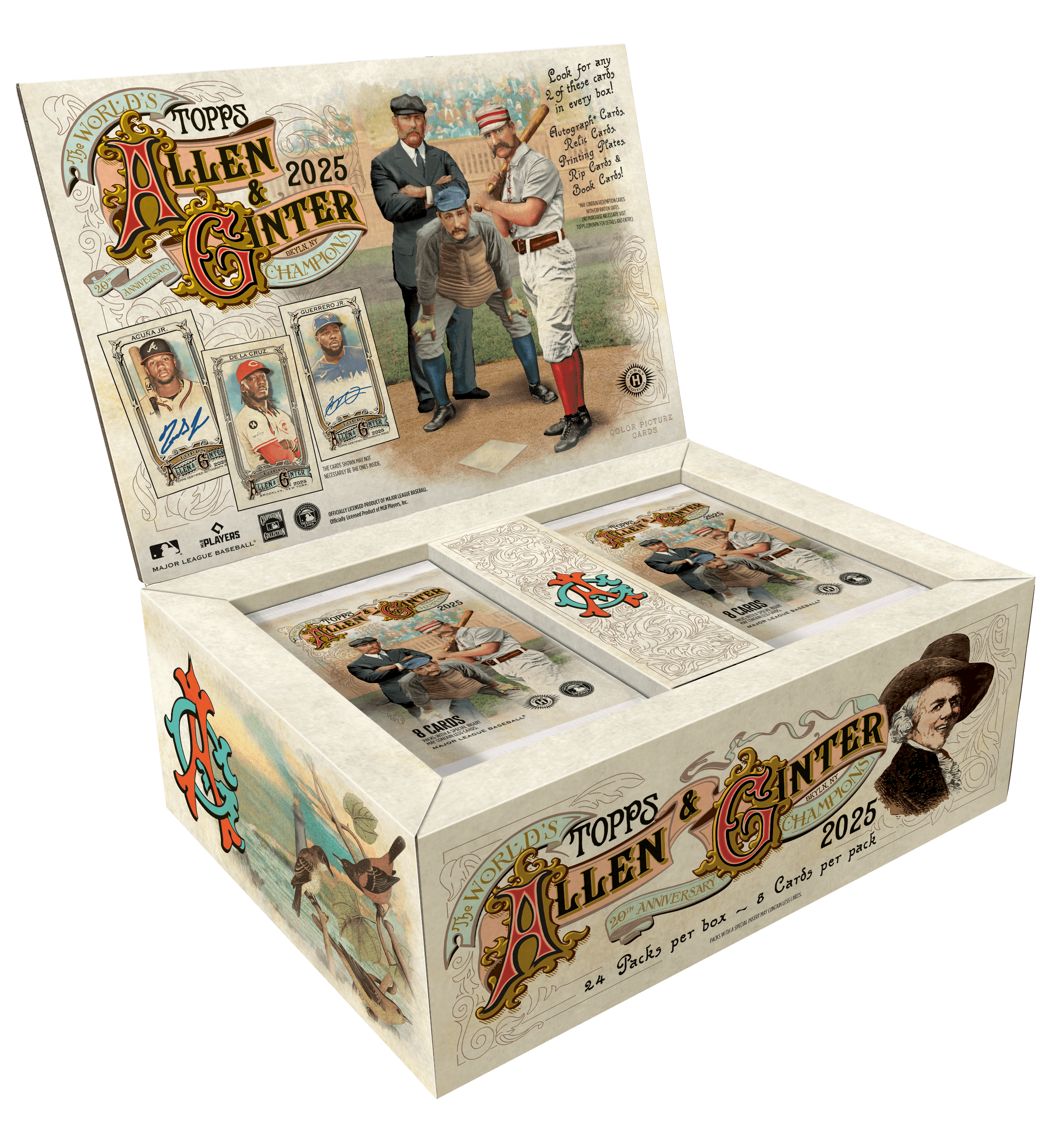 Topps Allen & Ginter Baseball 2025 - Hobby Box