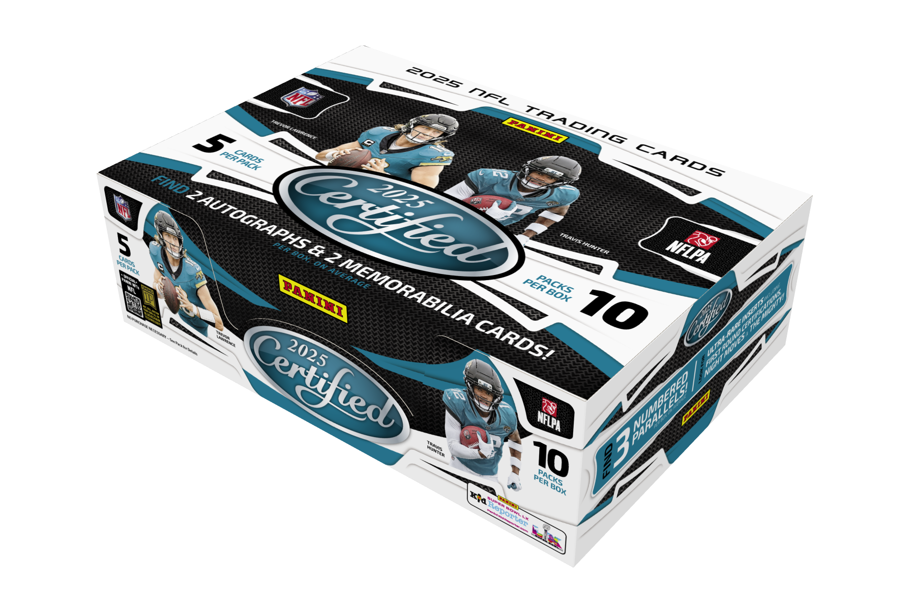 Panini Certified Football 2025 - Hobby Box