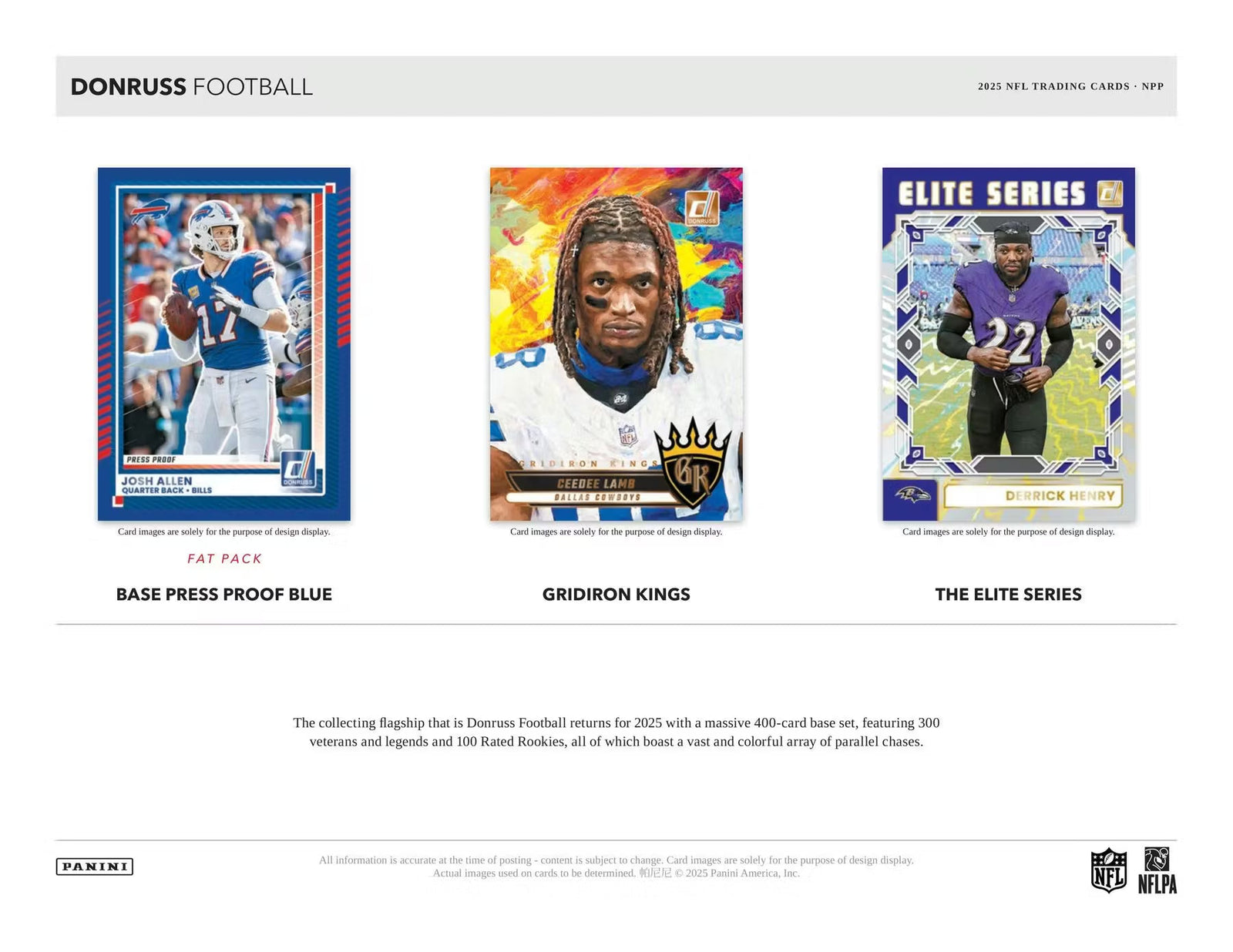 Panini Donruss Football 2025 - Blaster Box