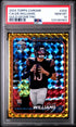 Caleb Williams [Rookie Gold Geometric] #202 PSA 10 [Topps Chrome Football 2024]