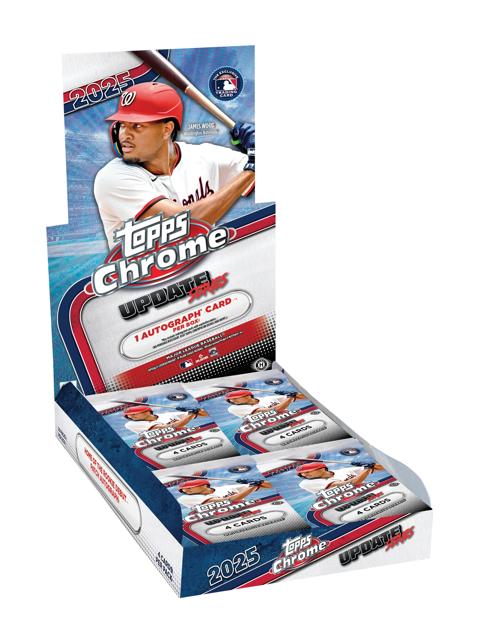 Topps Chrome Updates Baseball 2025 - Hobby Box