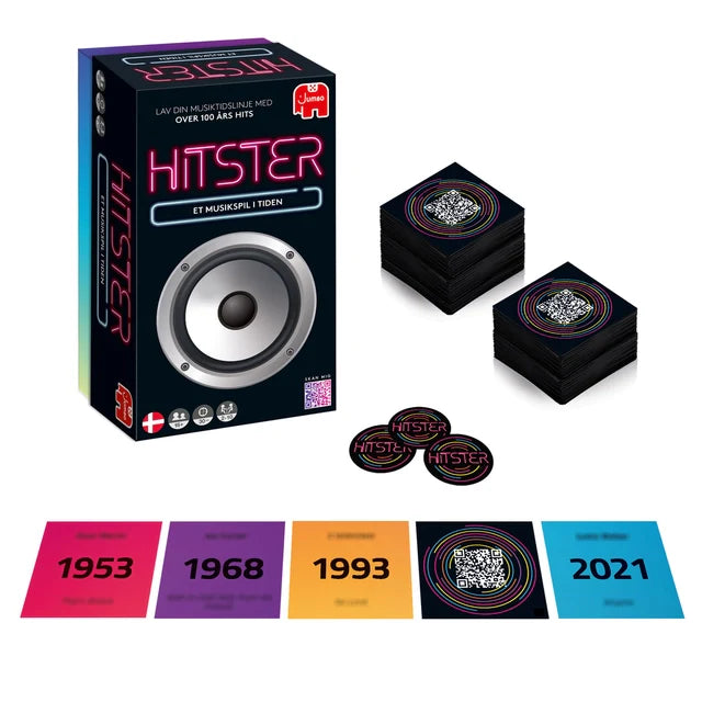 Hitster - the Music Card Game (Dansk)