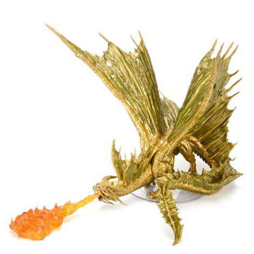 Dungeons & Dragons - Icons of the Realms - Adult Gold Dragon Premium Figure