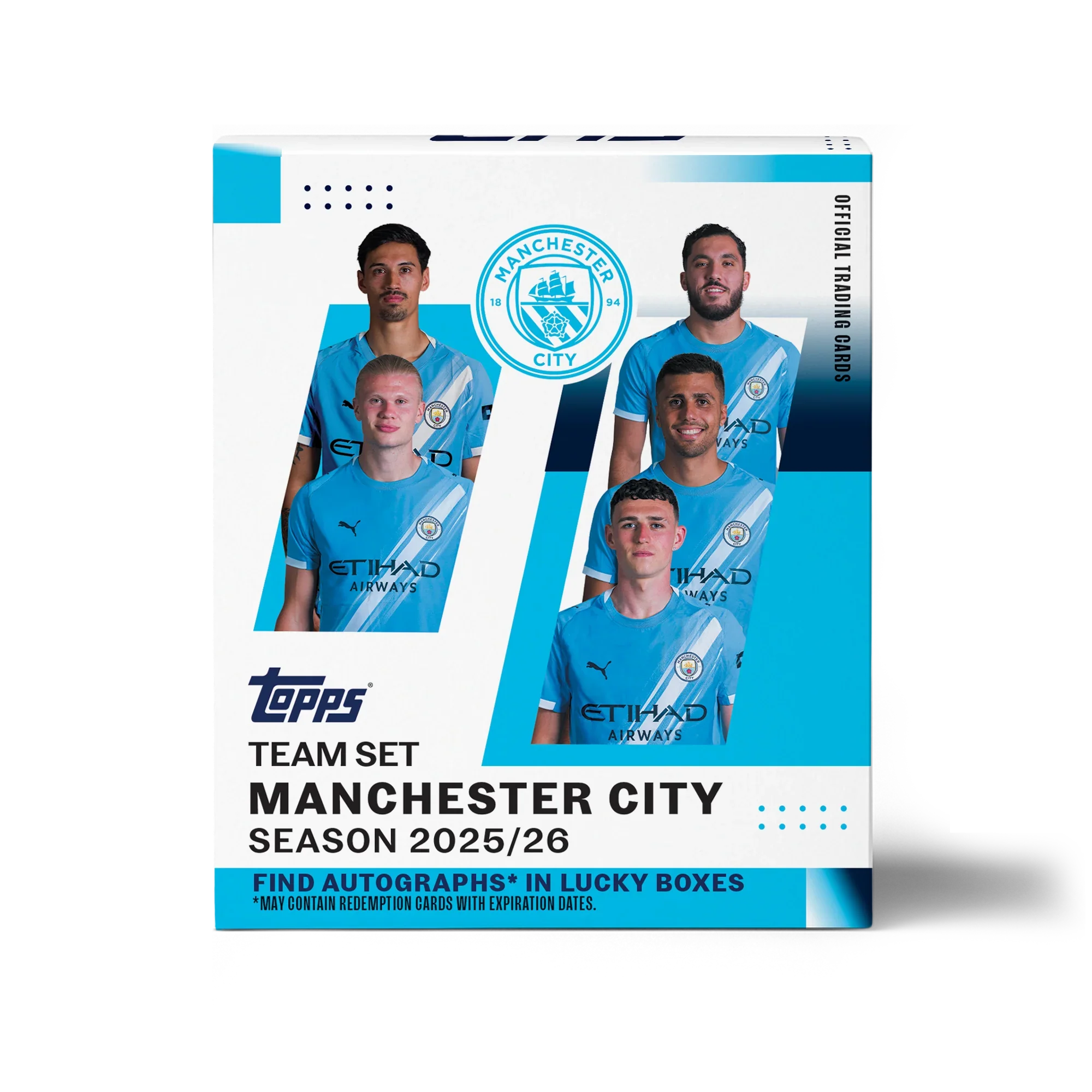 Topps Manchester City Team Set 2025/26