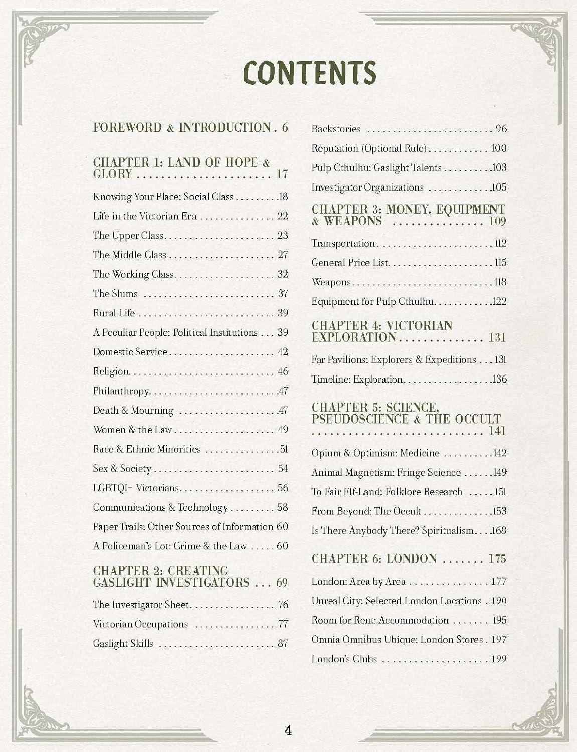 Call of Cthulhu RPG: Cthulhu by Gaslight - Investigator's Guide (Eng)