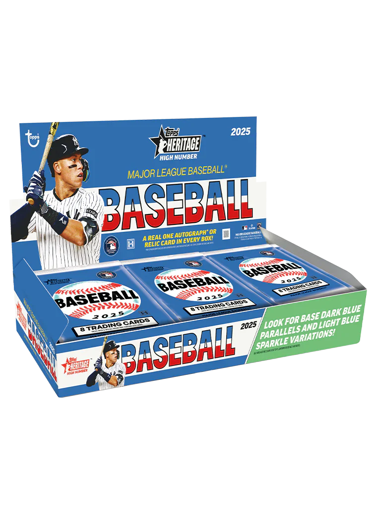 Topps Heritage High Number Baseball 2025 - Hobby Box