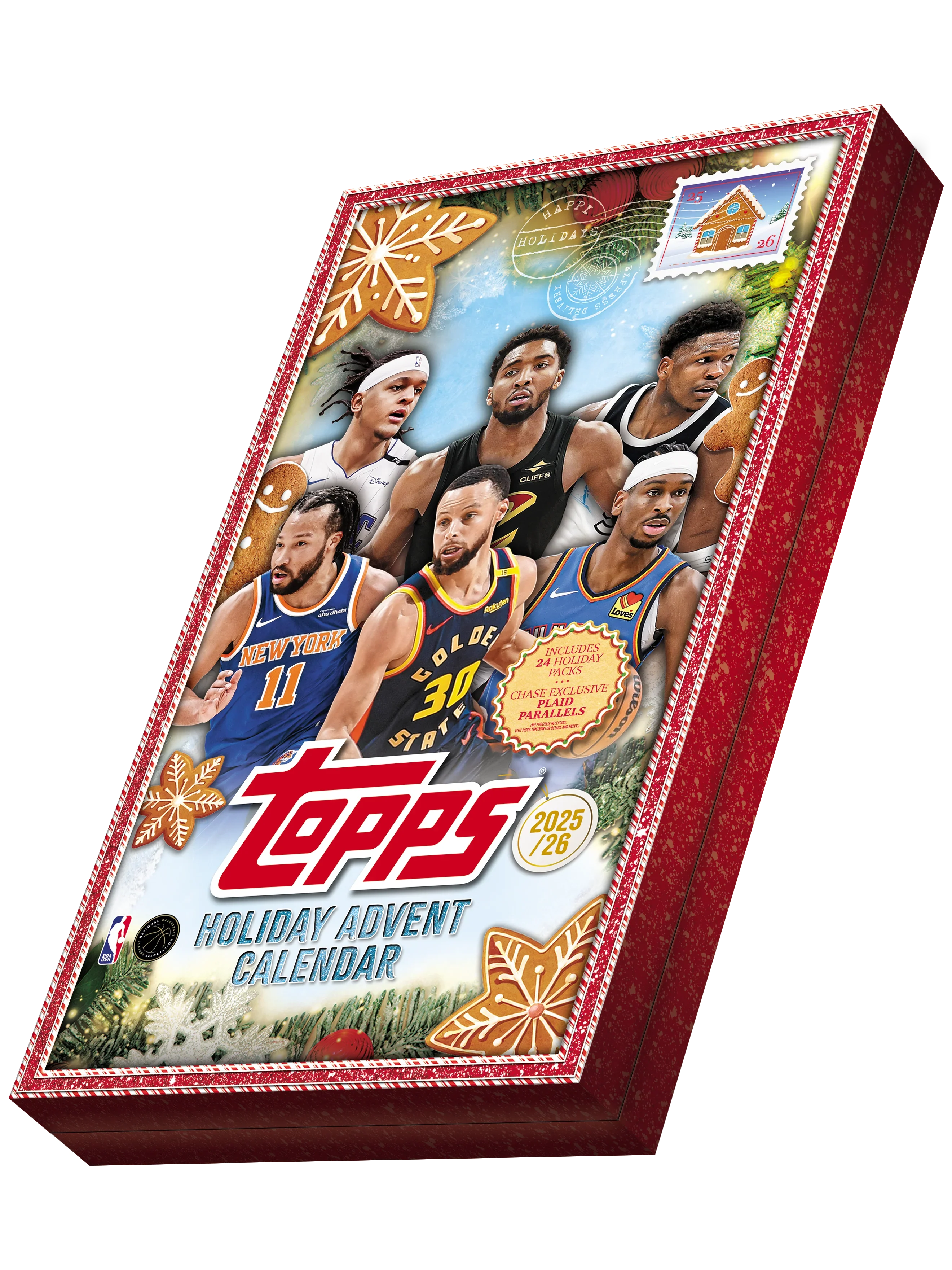 Topps Holiday Basketball 2025/26 - Countdown Calendar