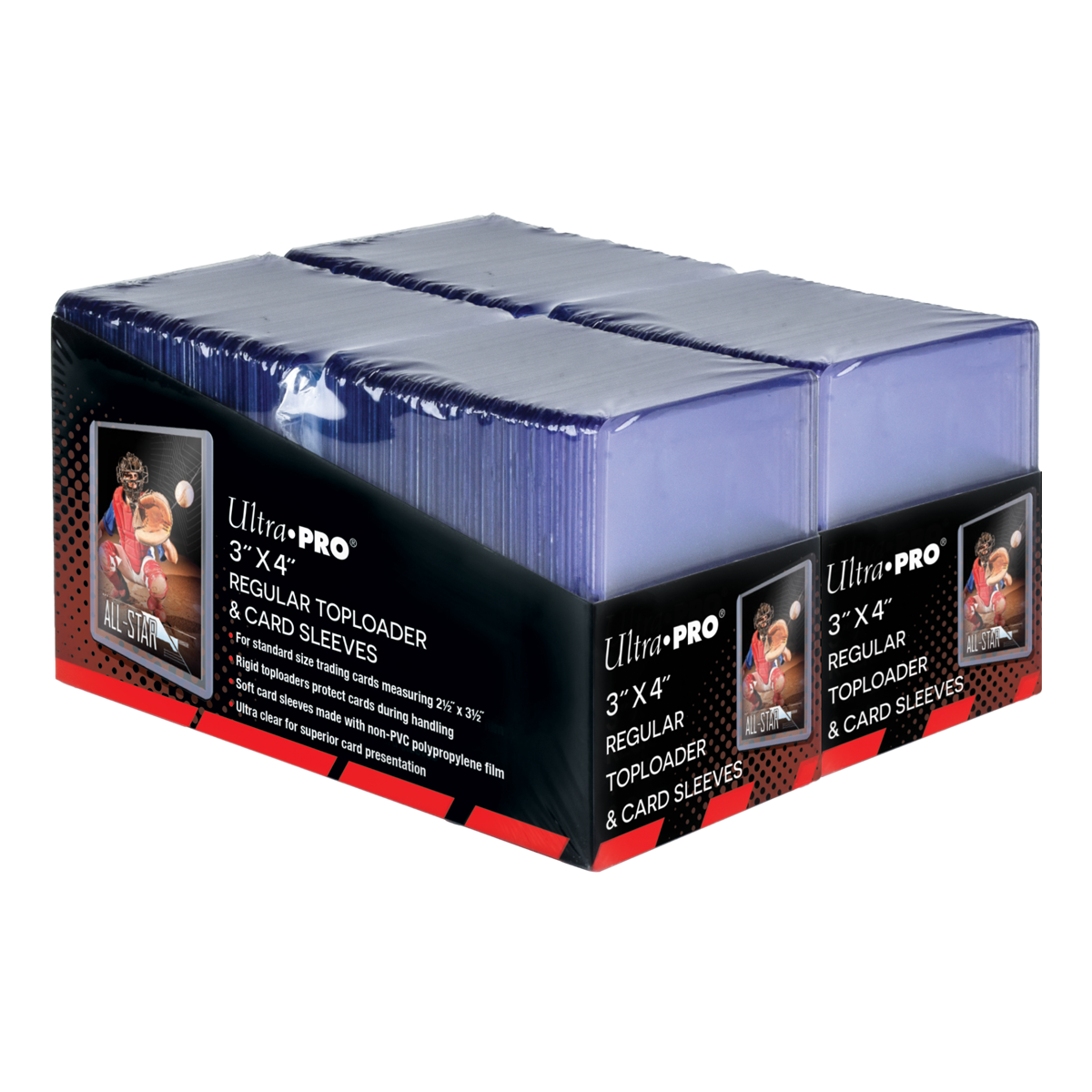 Ultra PRO 3" X 4" Regular Toploaders & Penny Sleeves (200)