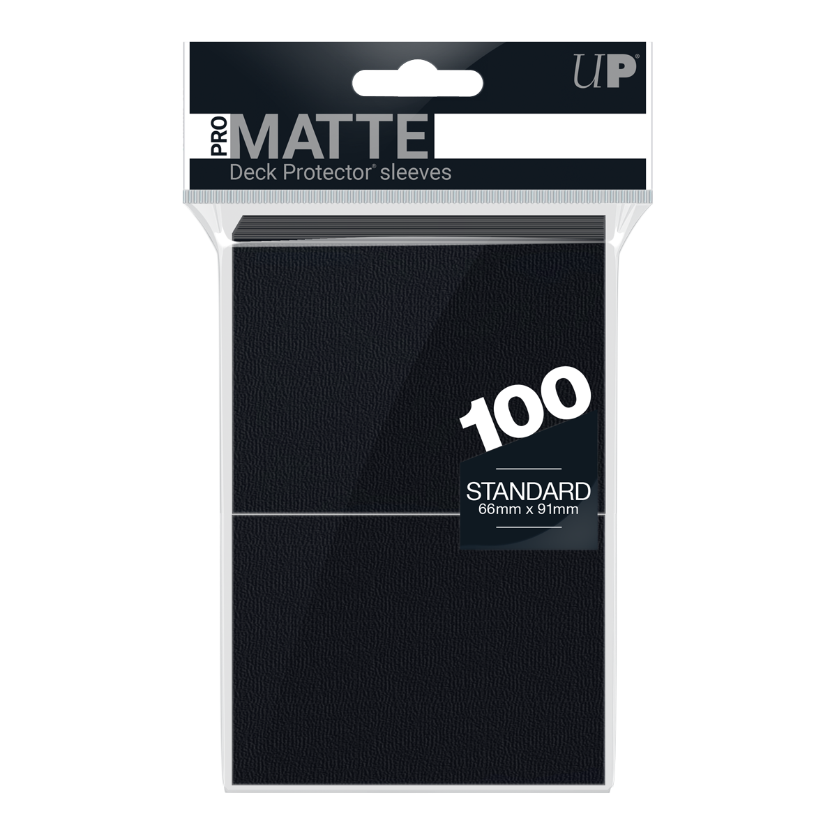 Ultra PRO PRO-Matte Standard Deck Protector sleeves - Black (100)
