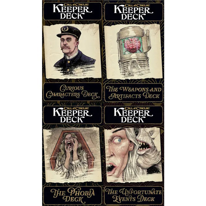 Call of Cthulhu RPG: Keeper Decks 2nd (Eng)