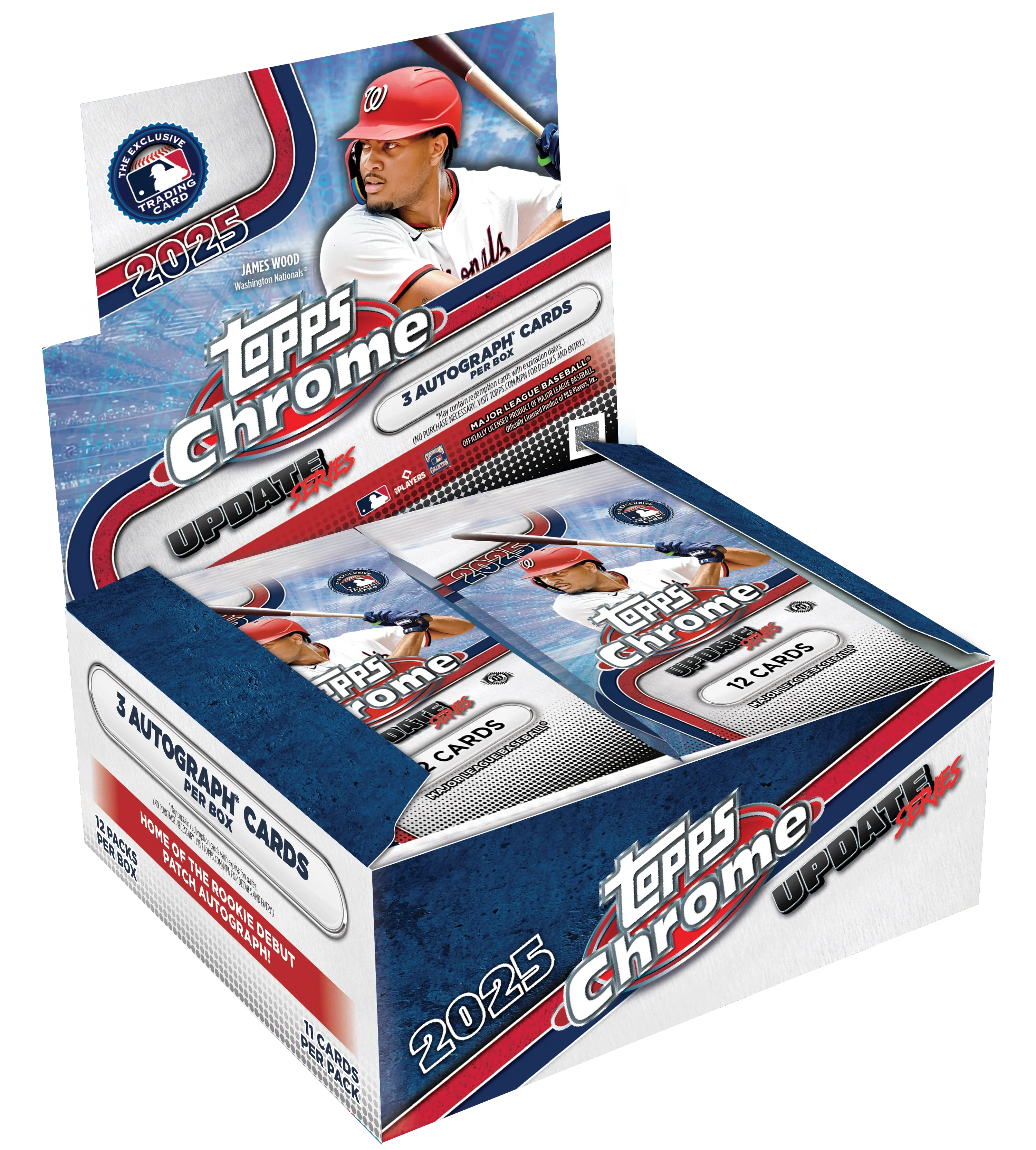 Topps Chrome Updates Baseball 2025 - Jumbo Box