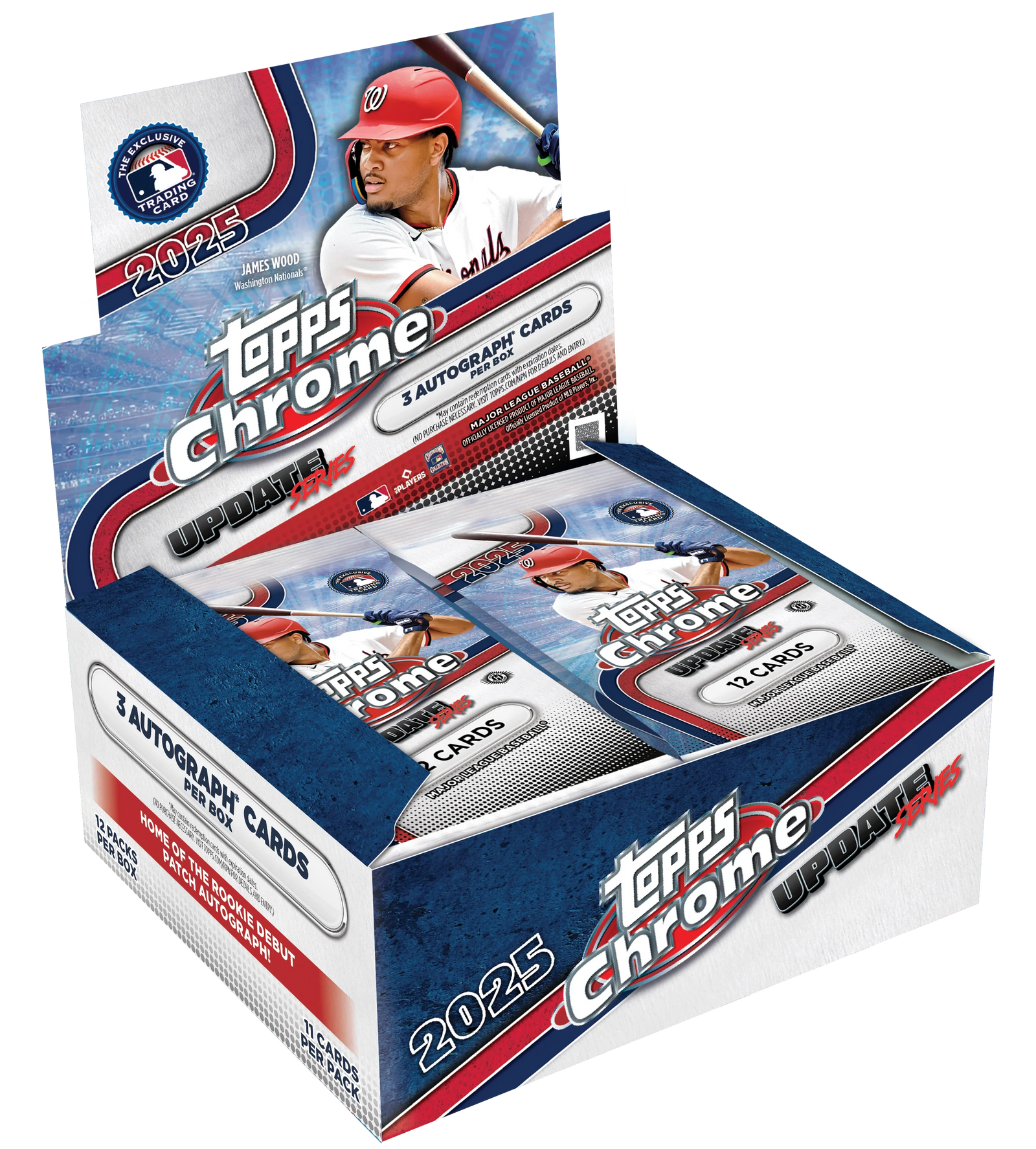 Topps Chrome Updates Baseball 2025 - Jumbo Box