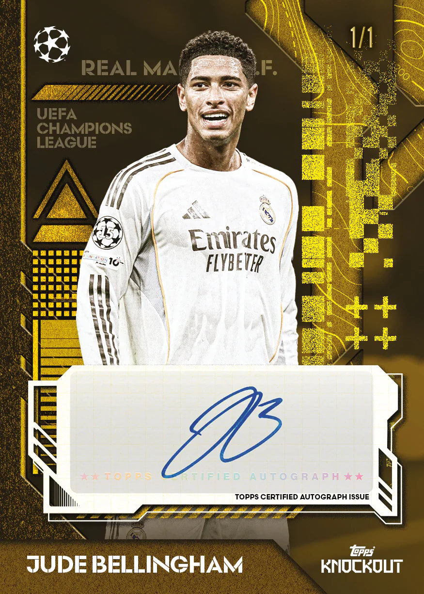 Topps UEFA Club Competitions Knockout 2025/26 - Hobby Box