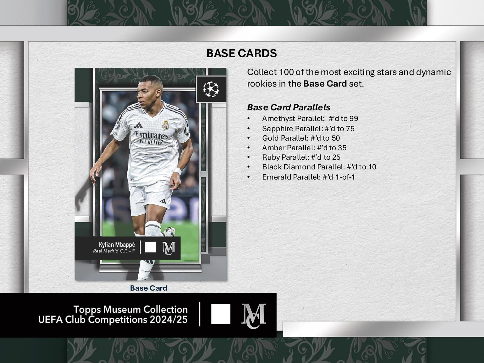 Topps Museum Collection UEFA Club Competitions 2024/25 - Hattrick box