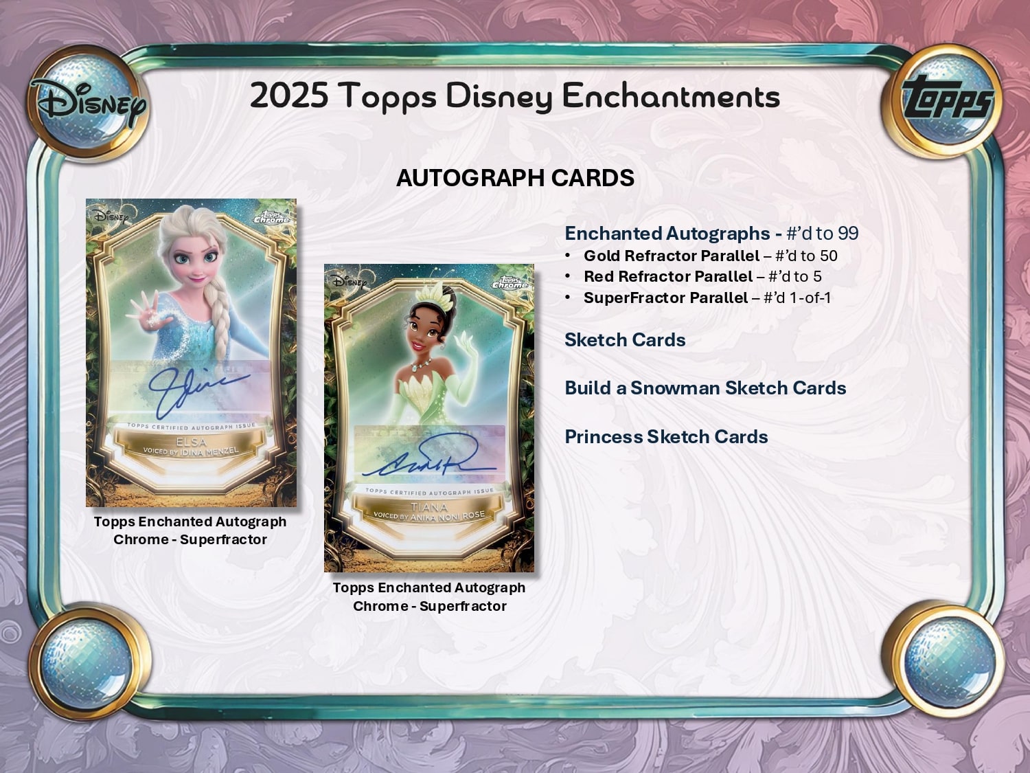 Topps Disney Wonder 2025 - Fat Pack