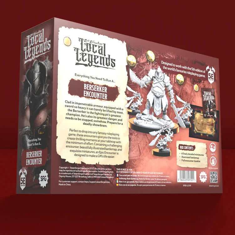 Epic Encounters - Local Legends - Berserker