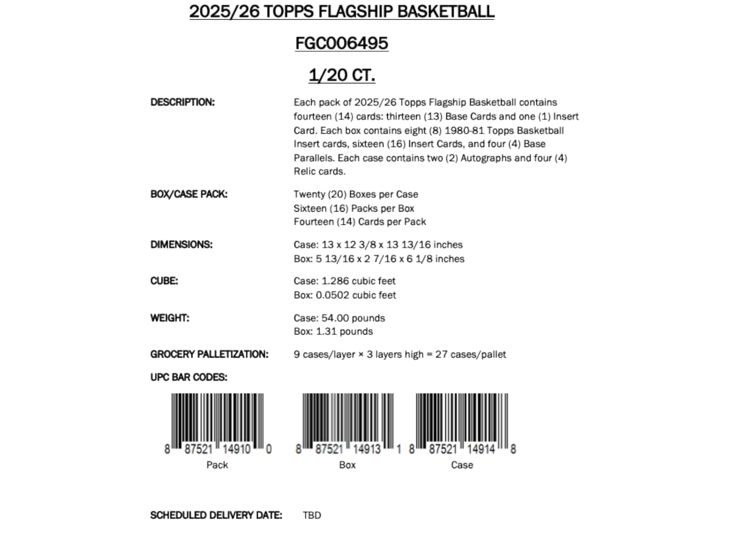 Topps NBA Basketball Flagship 2025/26 - Mega Box
