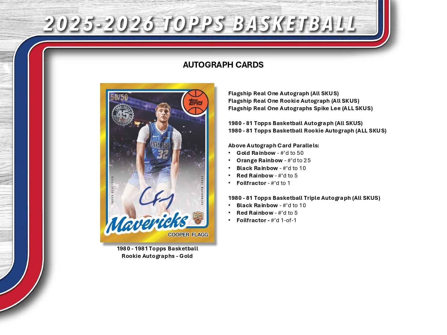 Topps NBA Basketball Flagship 2025/26 - Mega Box