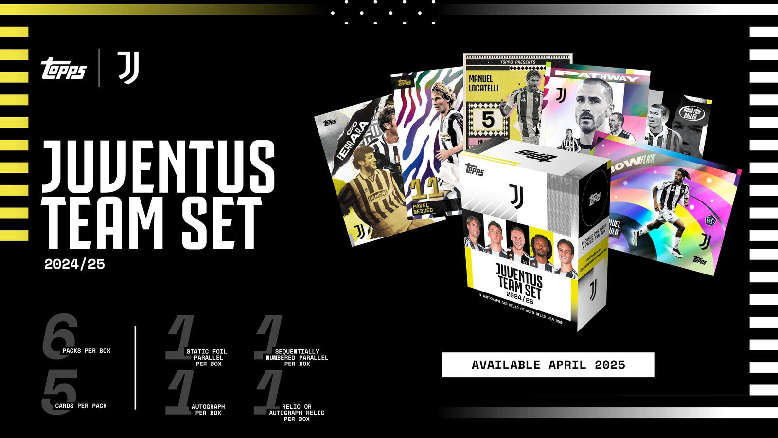 Topps Juventus Team Set 2024/25