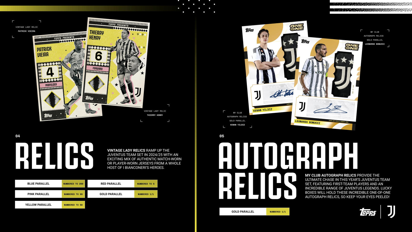 Topps Juventus Team Set 2024/25