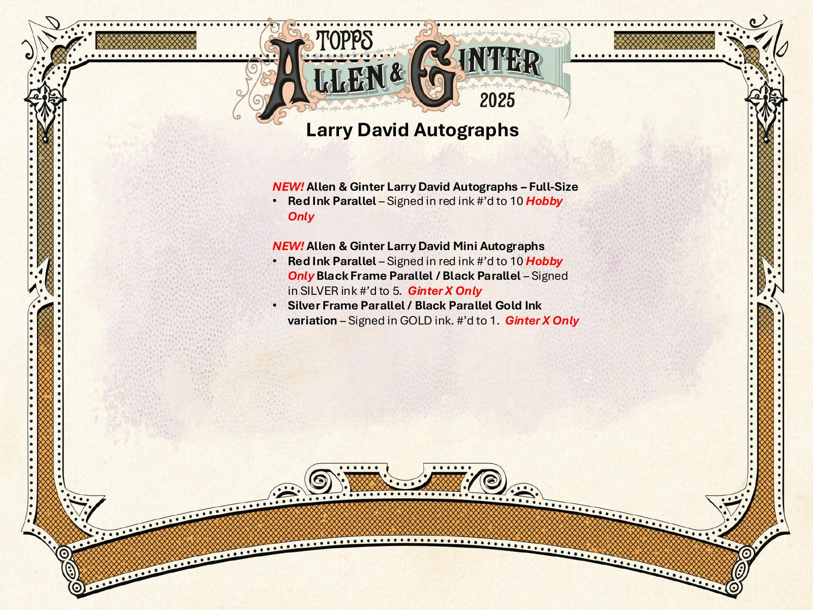 Topps Allen & Ginter Baseball 2025 - Hobby Box