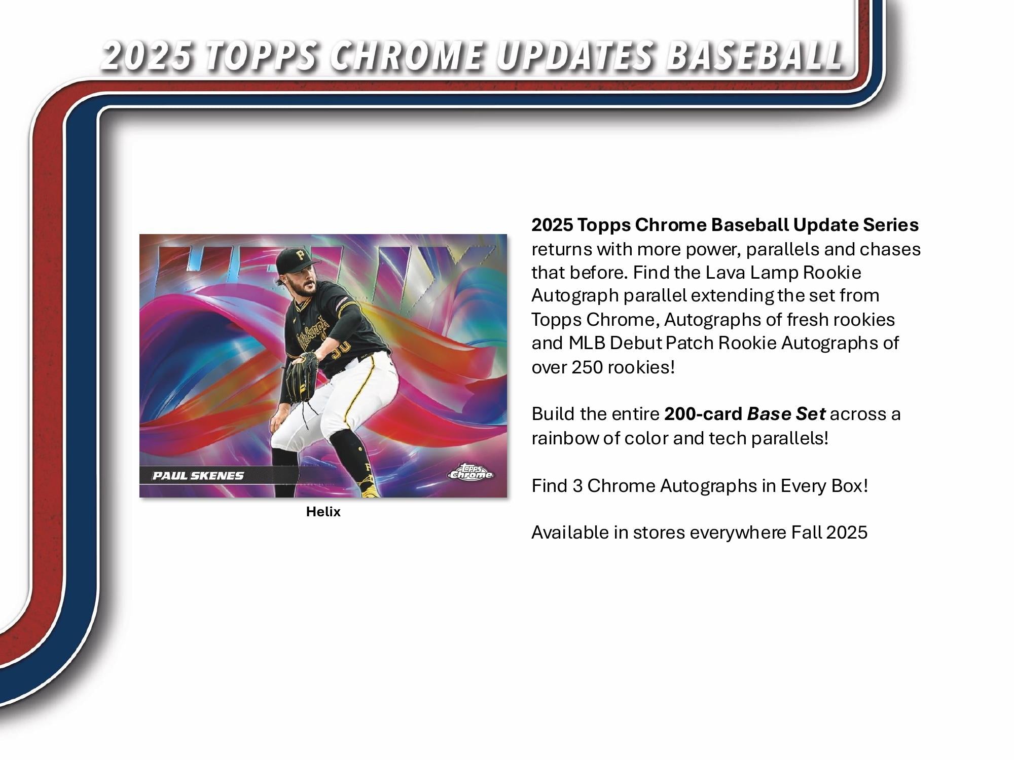 Topps Chrome Updates Baseball 2025 - Jumbo Box