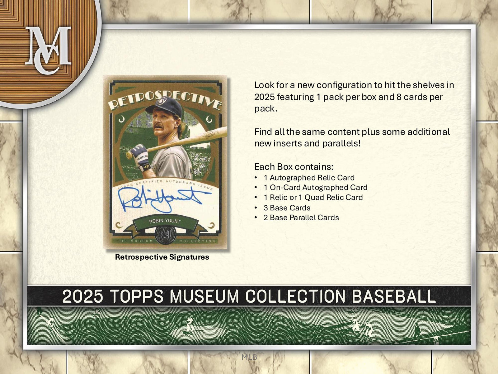 Topps Museum Collection Baseball 2025 - Hobby Box