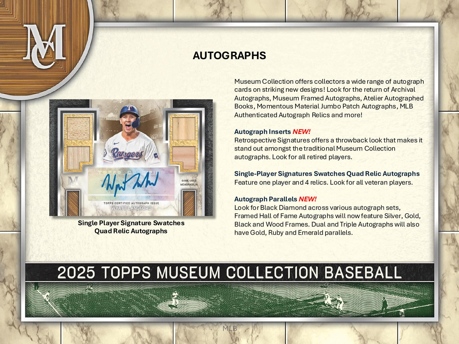 Topps Museum Collection Baseball 2025 - Hobby Box